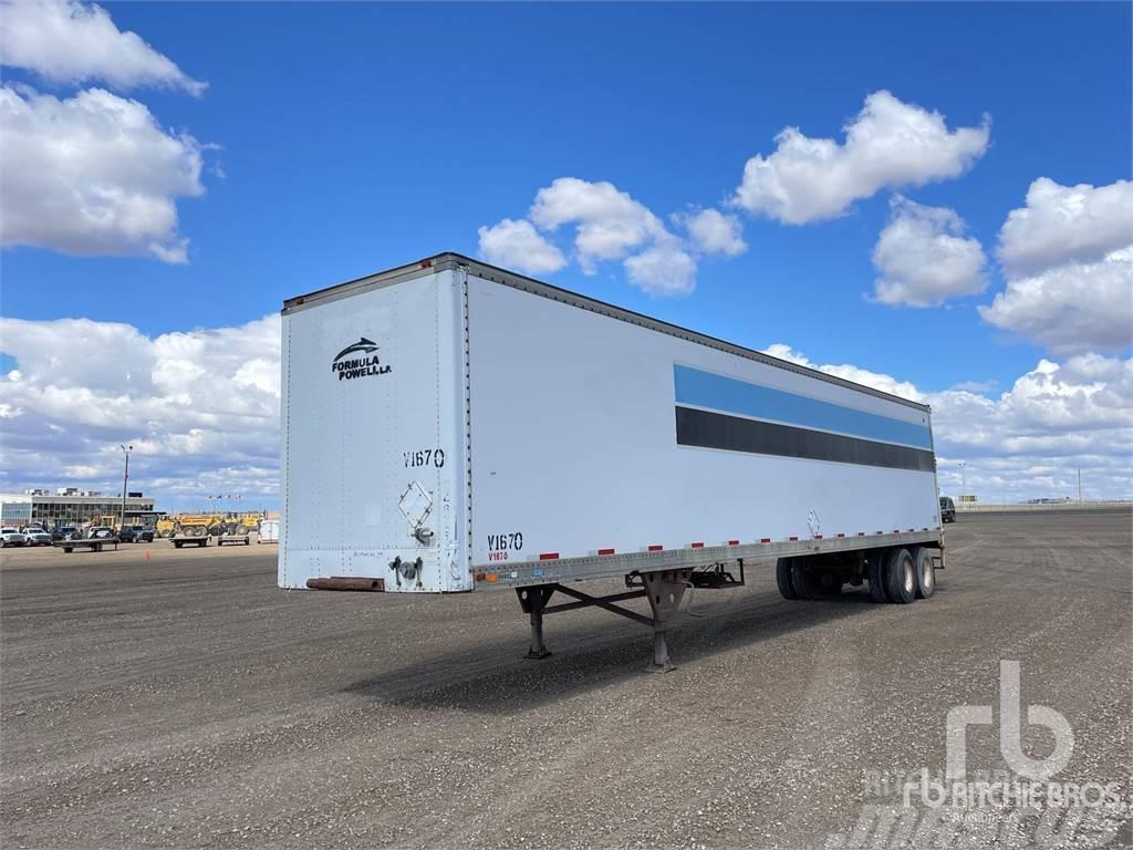 Utility 48 ft x 96 in T/A Box body semi-trailers
