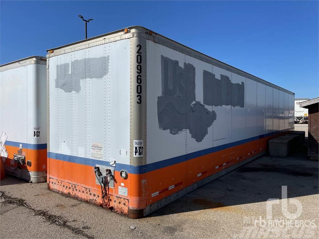 Wabash 48 ft Storage Van Body Box body semi-trailers