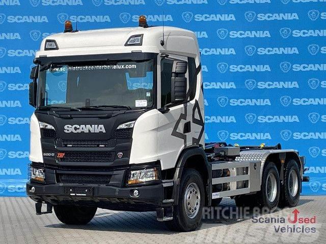 Scania G 500 B6x4HB, DIFF-L 20T HOOKLIFT, EX DEMO SUPER! Kotalni prekucni tovornjaki