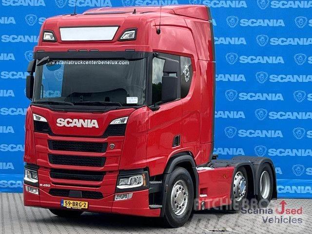 Scania R 450 A6x2/4NA RETARDER NAVI PTO Vlačilci