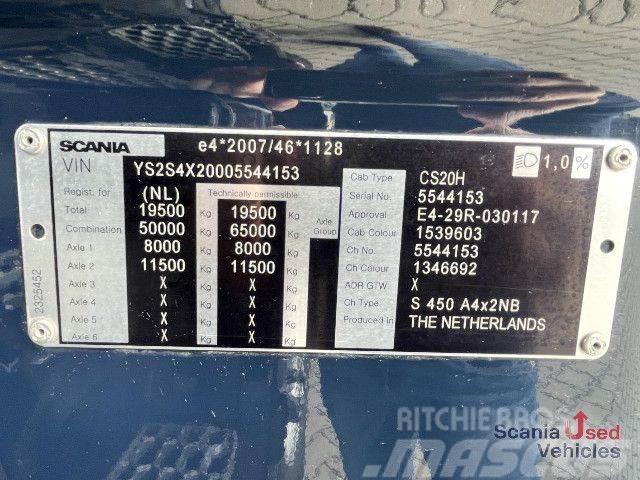 Scania S 450 A4x2NB DIF LOCK RETARDER 8T FULL AIR Vlačilci