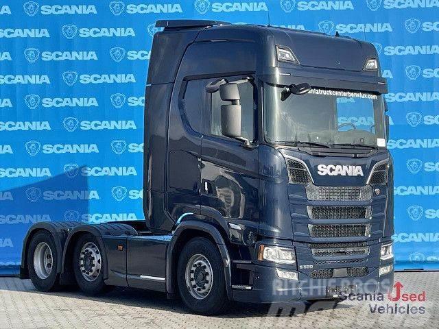 Scania S 520 A6x2/4NB DIFF LOCK RETARDER 8T FULL AIR V8 Vlačilci