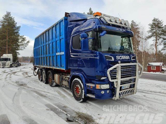 Scania R 580 LB8x2/4HSZ Kiper tovornjaki