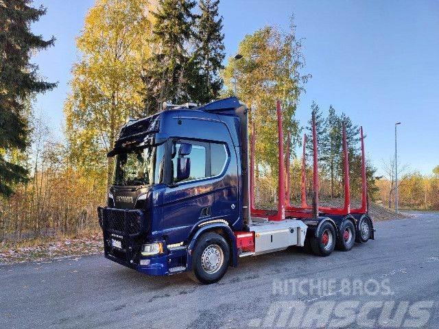 Scania R 730 B8x4*4NB, Korko 1,99% Tovornjaki za hlode