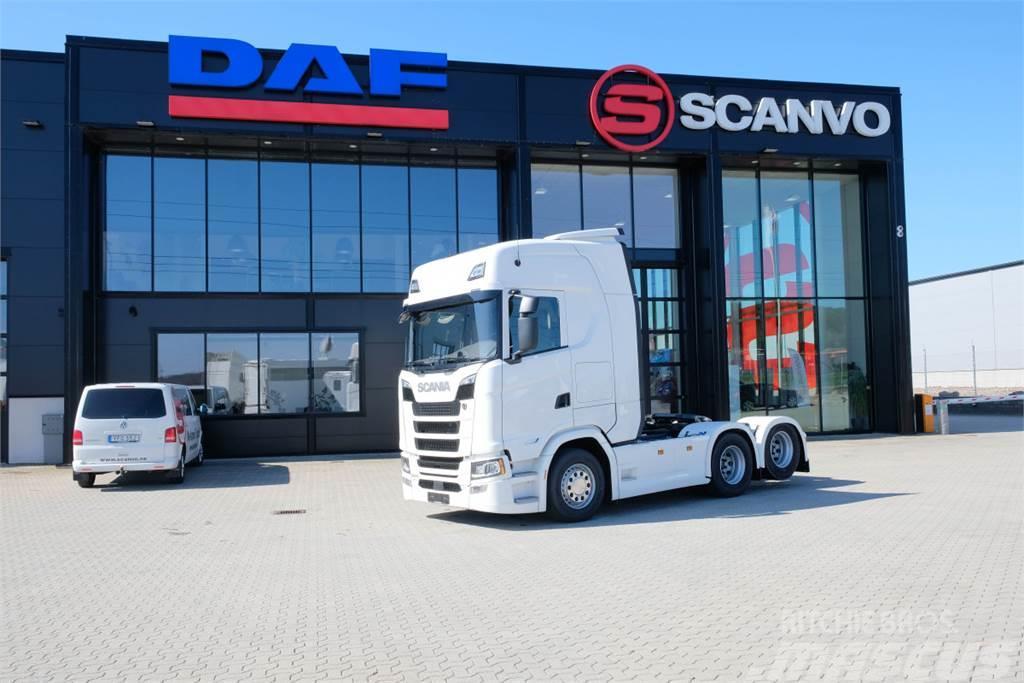 Scania S 500 6x2 dragbil med 3150 hjulbas Vlačilci