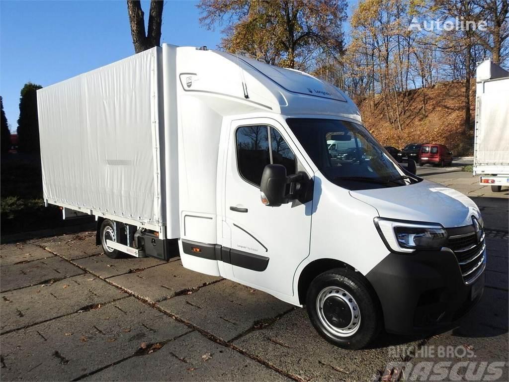 Renault Master Curtain side Beavertail Flatbed / winch trucks