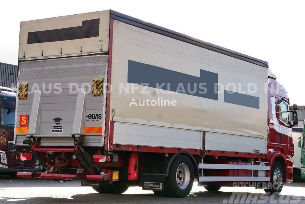 Scania R420 Curtain side + tail lift Tovornjaki za prevoz avtomobilov z vitlom