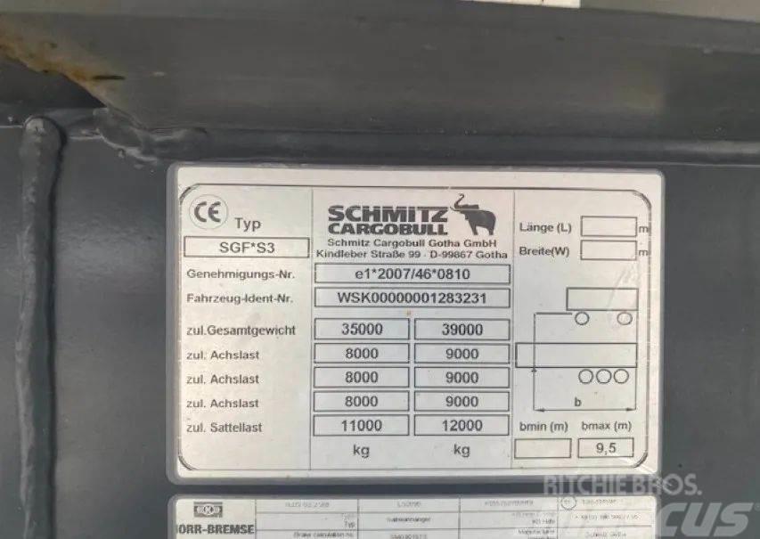 Schmitz Cargobull SKI 24 SL 9.6 Polprikolice prekucniki - kiper