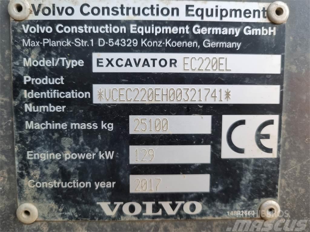 Volvo EC220EL Bagri goseničarji