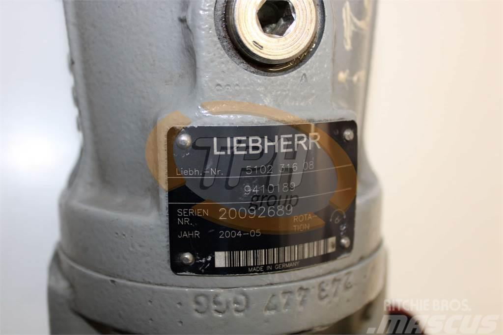 Liebherr 510231608 Hydraulik Motor A2FM32/61W-VAB010 Drugi deli
