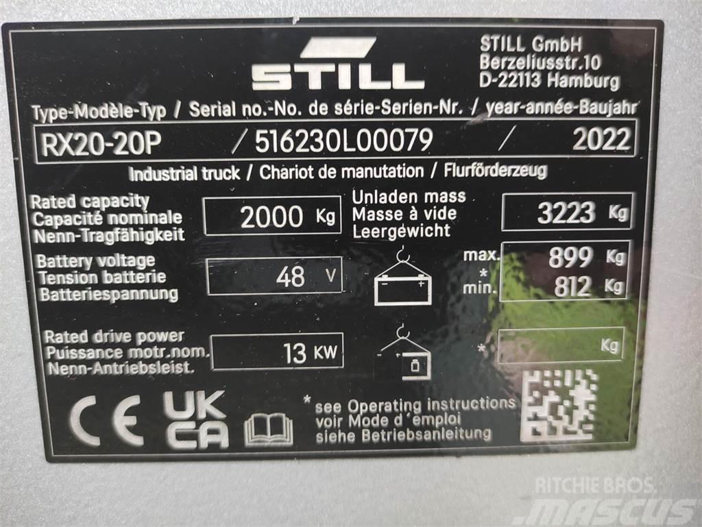 Still RX20-20 P Električni viličarji