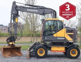 Volvo EWR 150 E | ROTOTILT | BUCKET | TRAILER HYDR