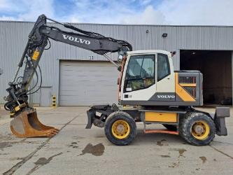 Volvo EWR150E + Engcon Rototilt