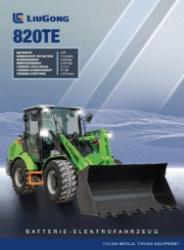 LiuGong 820 TE vollelektrisch, 6.600 kg, 1.2 cbm