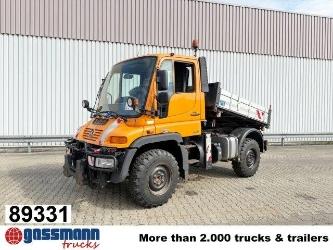 Unimog U 300 4x4, Kipper, Kommunalhydraulik, Zapfwelle