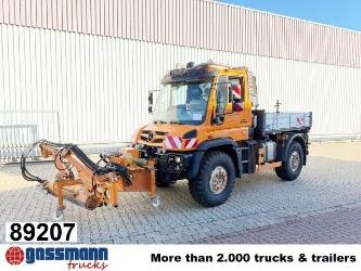 Unimog U 527 4x4, Kommunalhydraulik, Frontzapfwelle,