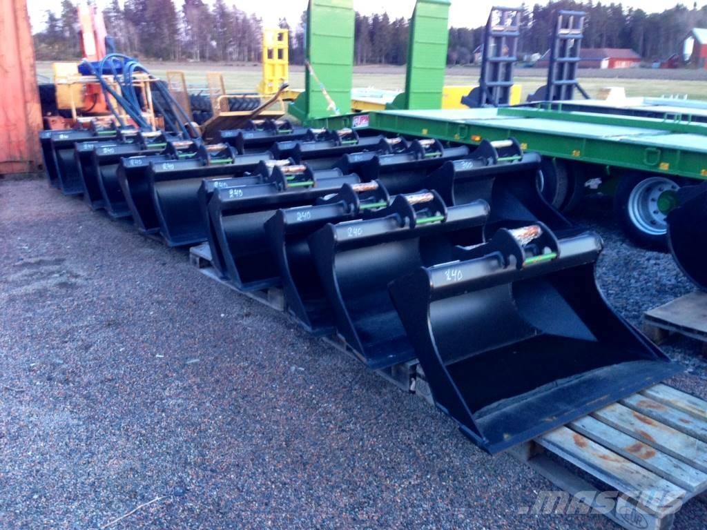 Steelwrist Planerskopa s40-S70 Žlice