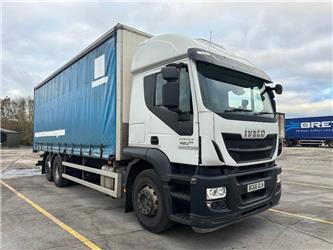 Iveco Stralis 420 High Roof Sleeper 6x2 Rear Lift