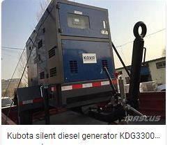 Kubota genset diesel generator set LOWBOY