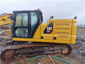 CAT 323 with GPS rotor tilt and bucket