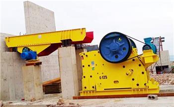 Kinglink C125 Primary Jaw Crusher for Riverstone