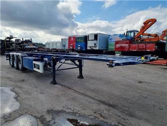 Pacton 3 AXLE CONTAINER CHASSIS 40 FT VERY GOOD CONDITION