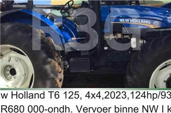 New Holland T6 125 - 124hp / 93kw