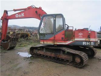 O&K RH5 gravemaskine til ophug