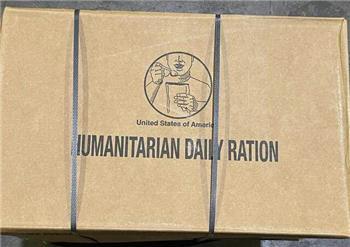  (96) Cases of Humanitarian MRE Meals