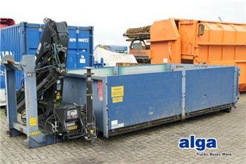  Abrollcontainer, Kran Hiab 099 BS-2 Duo
