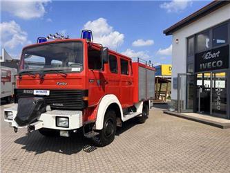 Iveco 75-16 AW 4x4 LF8 Feuerwehr Standheizung 9 Sitze