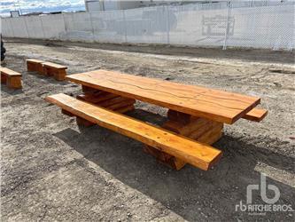  10 ft Artistic Log Table (Unused)