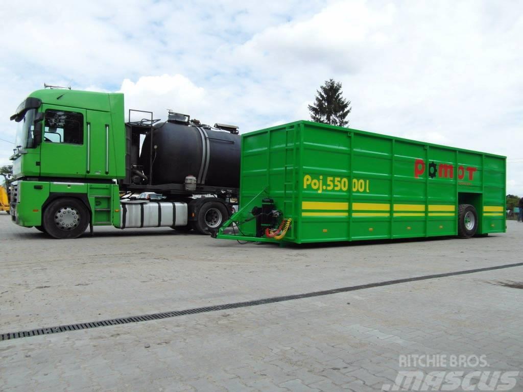 Pomot Slurry tank container  55000 L/Réservoir de lisier Cisterne za gnojnico