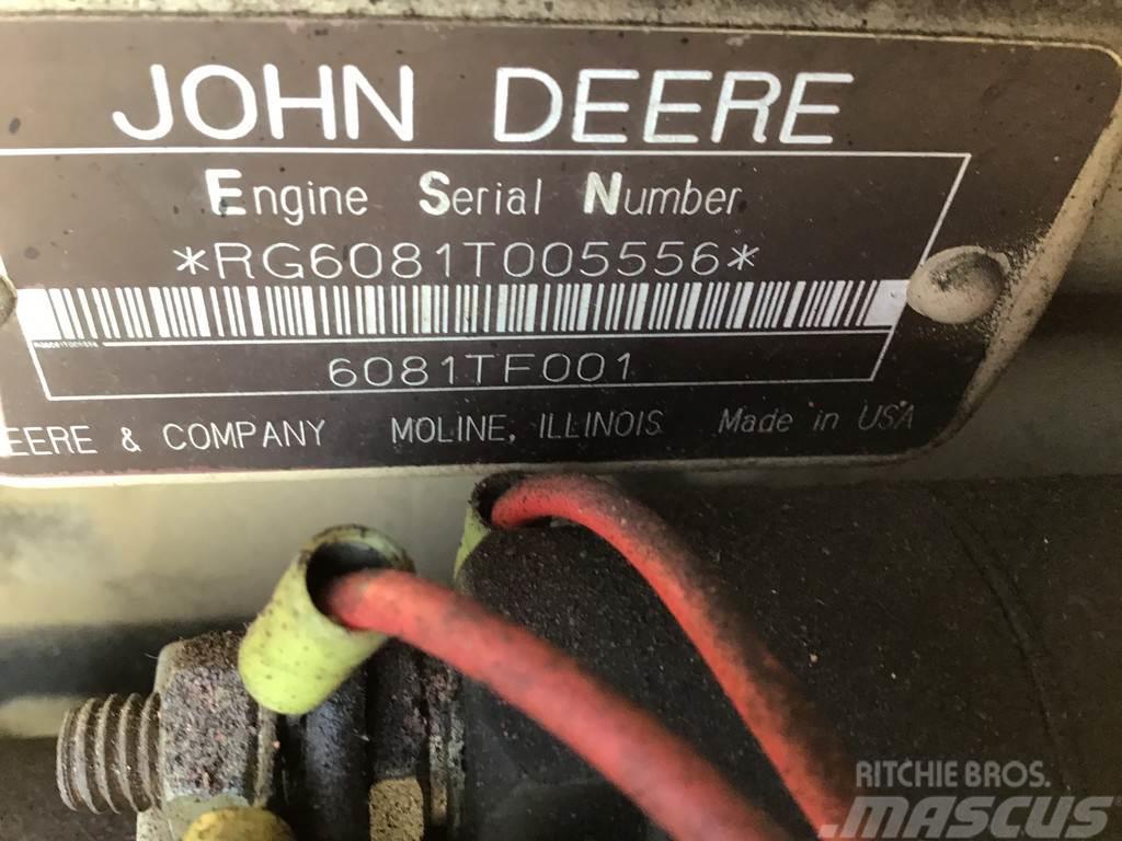 John Deere 6081TF001 GENERATOR 125KW USED Dizelski agregati