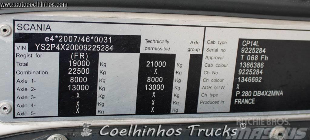 Scania P 280  Chereau + Carrier Tovornjaki hladilniki