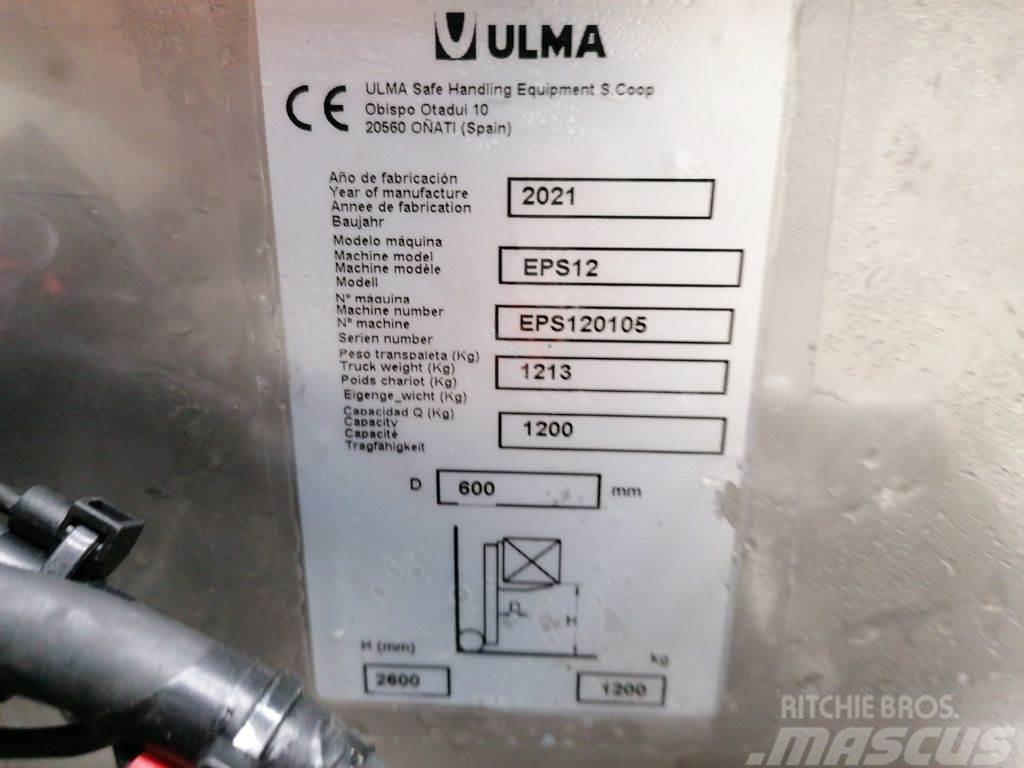 Ulma EPS12 Ročni električni viličar