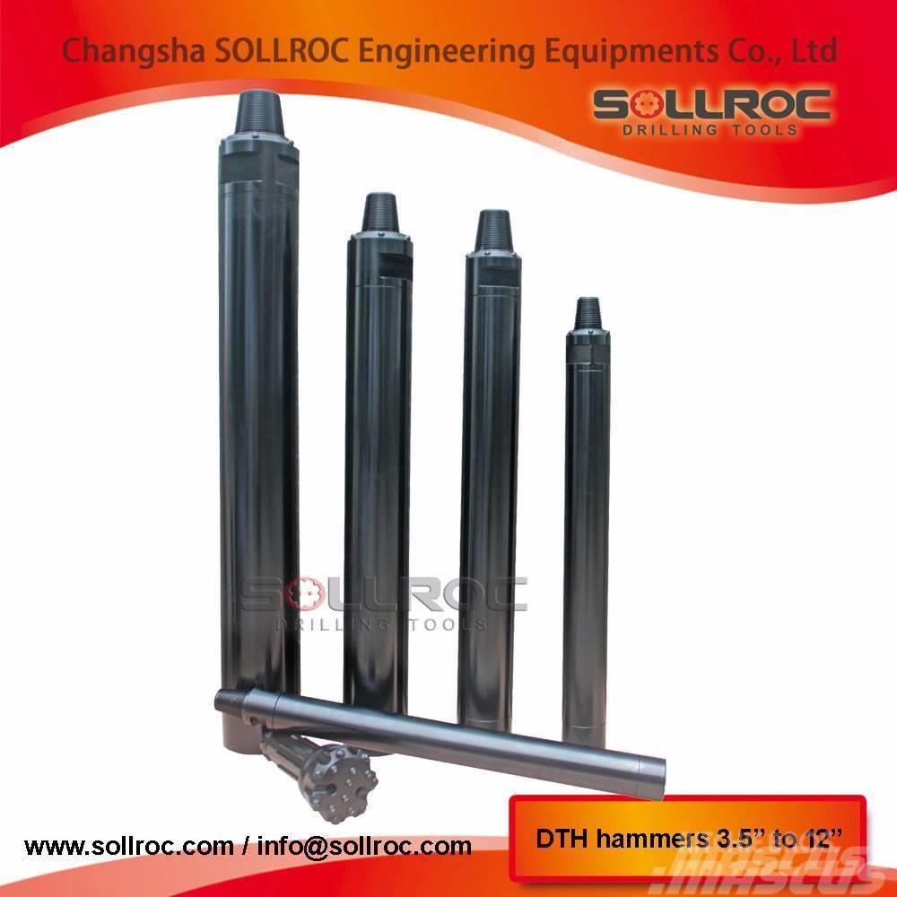 Sollroc 3 inch to 12 inch DTH hammers Dodatki in rezervni deli za opremo za vrtanje