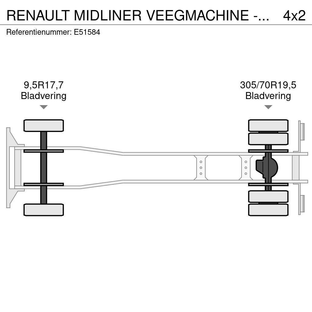 Renault MIDLINER VEEGMACHINE - BALAYEUSE Pometalni stroji