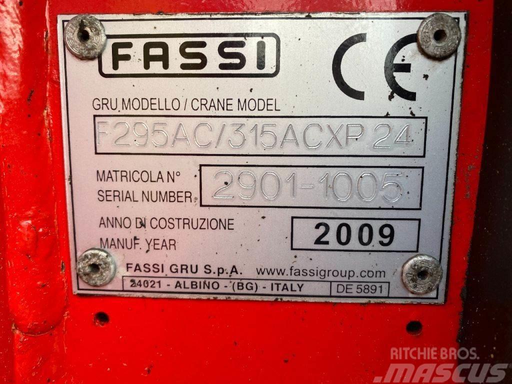 Fassi F315 A.24 + REMOTE + 4X OUTRIGGER F315ACXP.24 Paletna dvigala