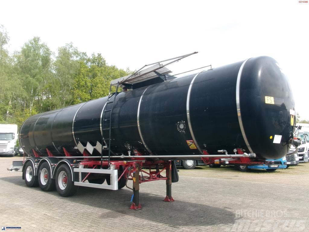 LAG Bitumen tank inox 31.9 m3 / 1 comp Polprikolice cisterne