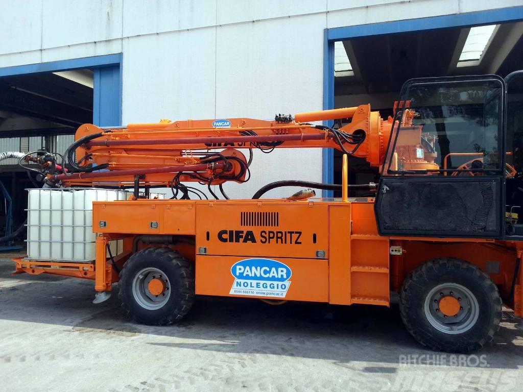 Cifa Spritz System CSS-3 Kamionske črpalke za beton