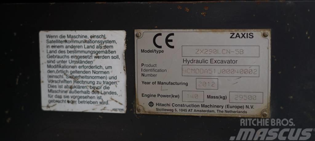 Hitachi ZX 290 LC N-5 Bagri goseničarji