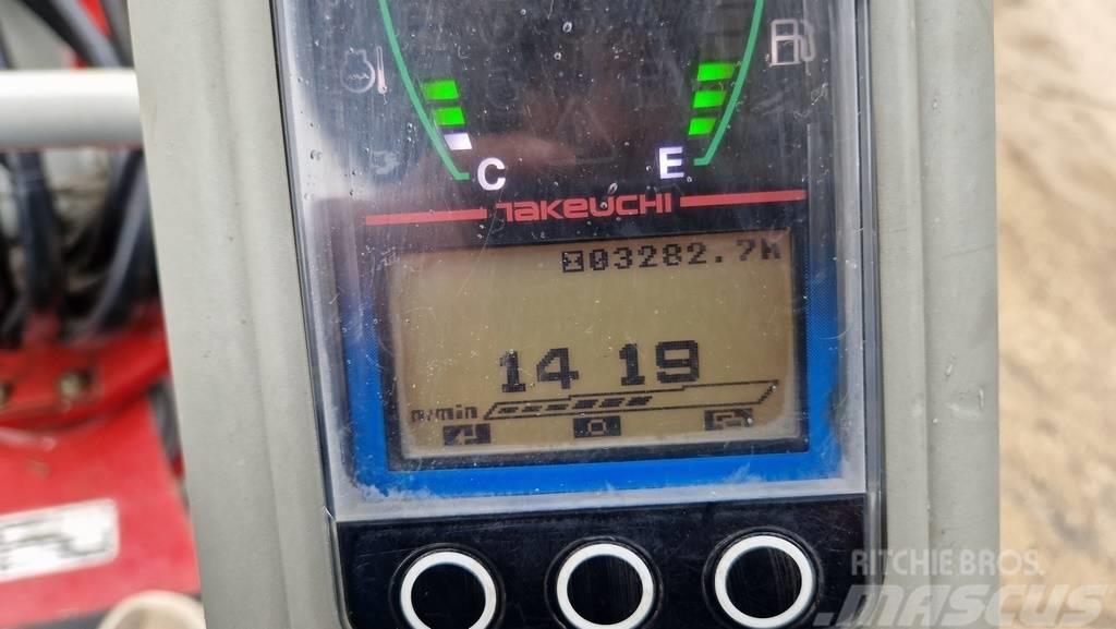 Takeuchi TB225 - POWERTILT - 3X BUCKETS - 2019 YEAR Mini bagri <7t