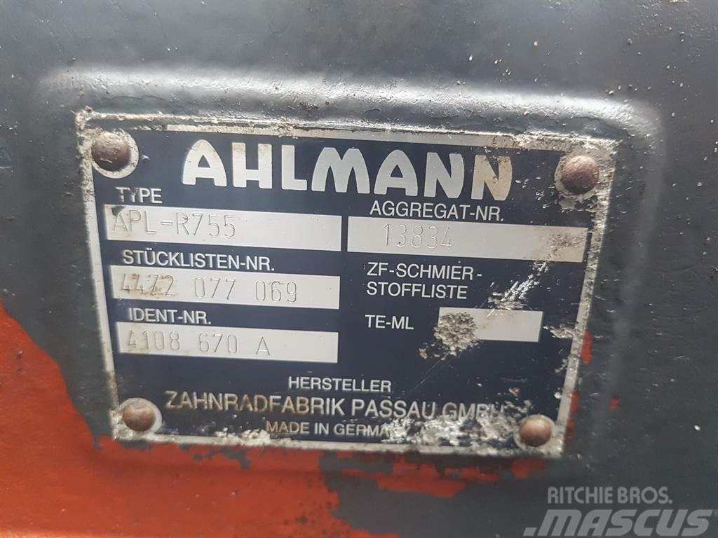 Ahlmann AZ14-ZF APL-R755-4472077069/4108670A-Axle/Achse/As Osi
