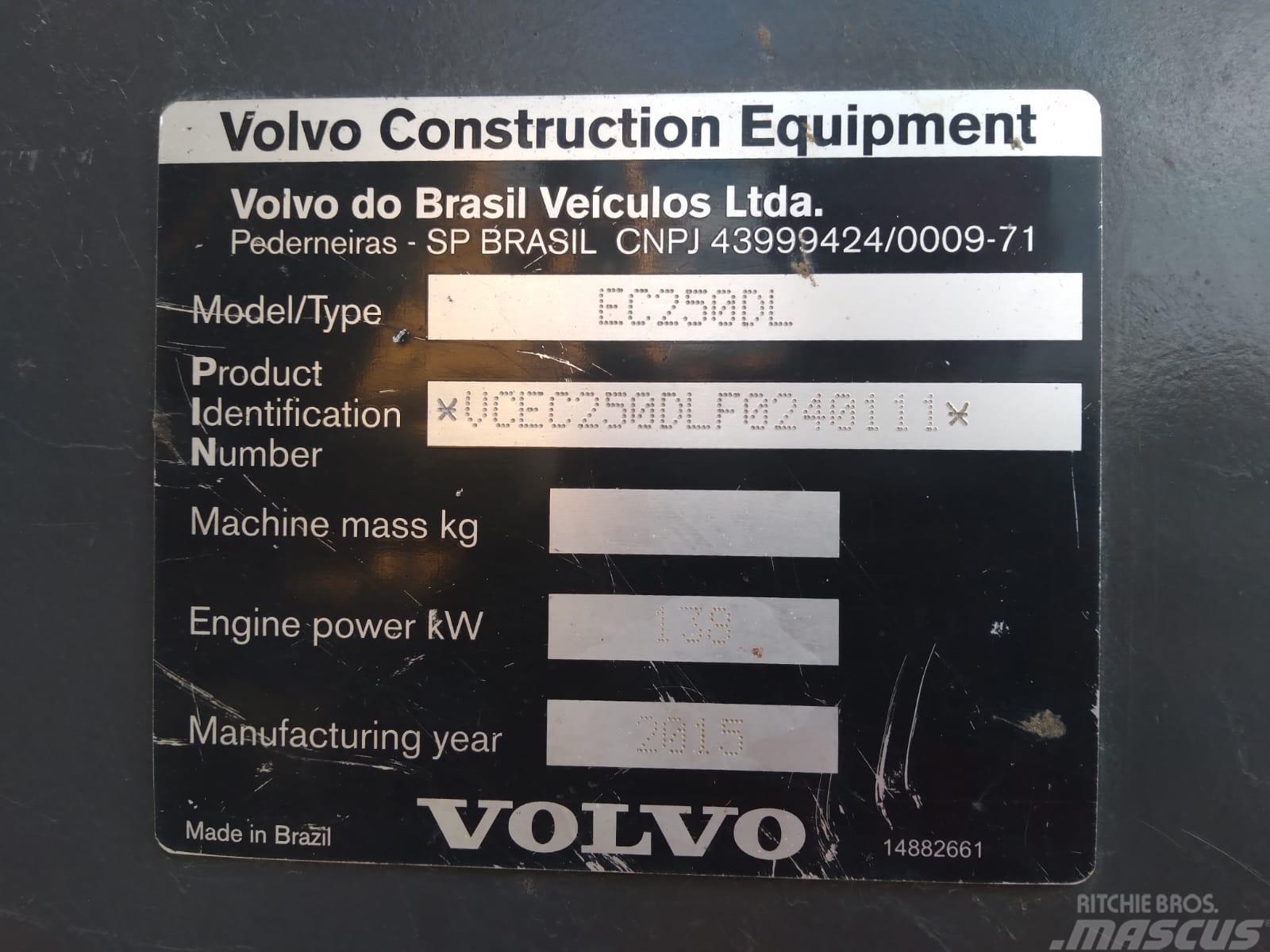 Volvo EC 250 D L Bagri goseničarji