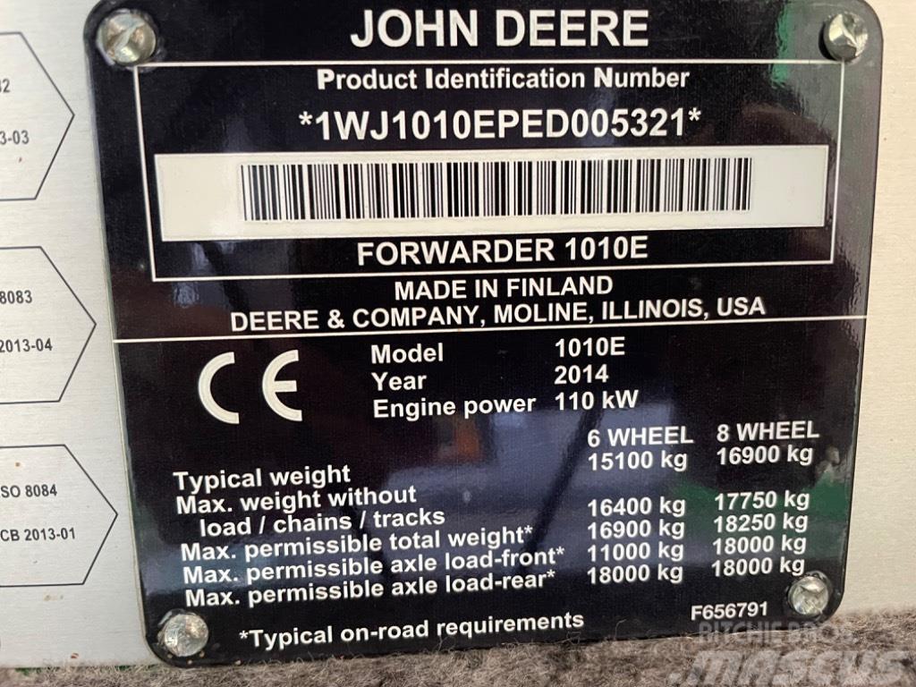 John Deere 1010 E Forwarderji