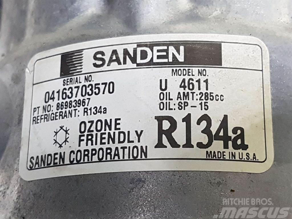 CASE 621D-Sanden U4611-Compressor/Kompressor/Aircopomp Motorji