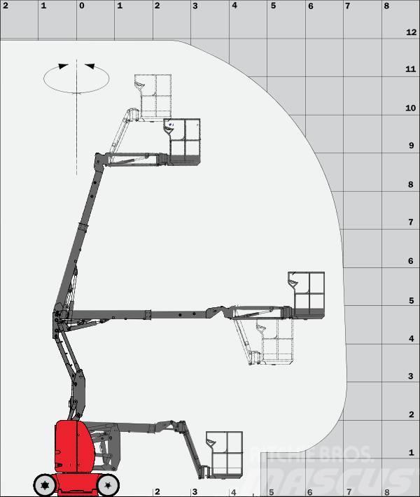 Manitou 120 AETJ-C 3D Hubarbeitsbühne Zglobne dvižne ploščadi