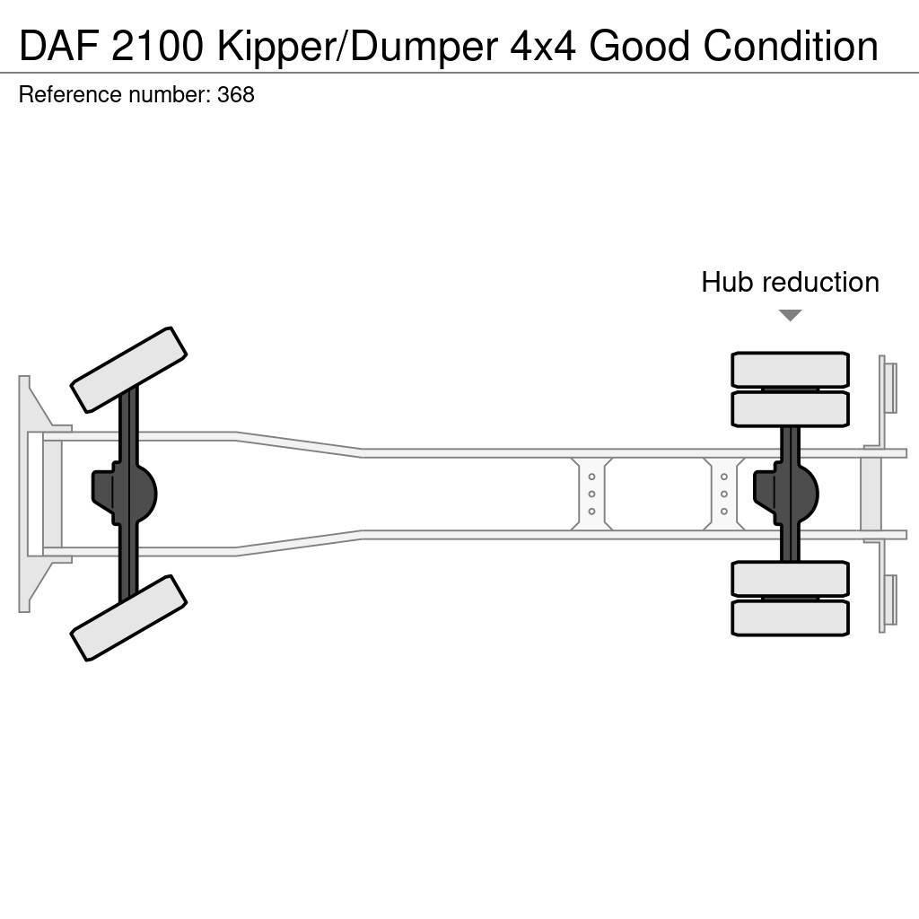 DAF 2100 Kipper/Dumper 4x4 Good Condition Kiper tovornjaki