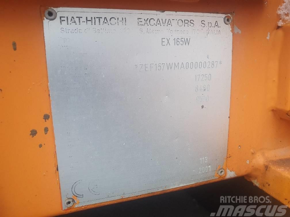 Fiat-Hitachi EX 165 W Bagri na kolesih